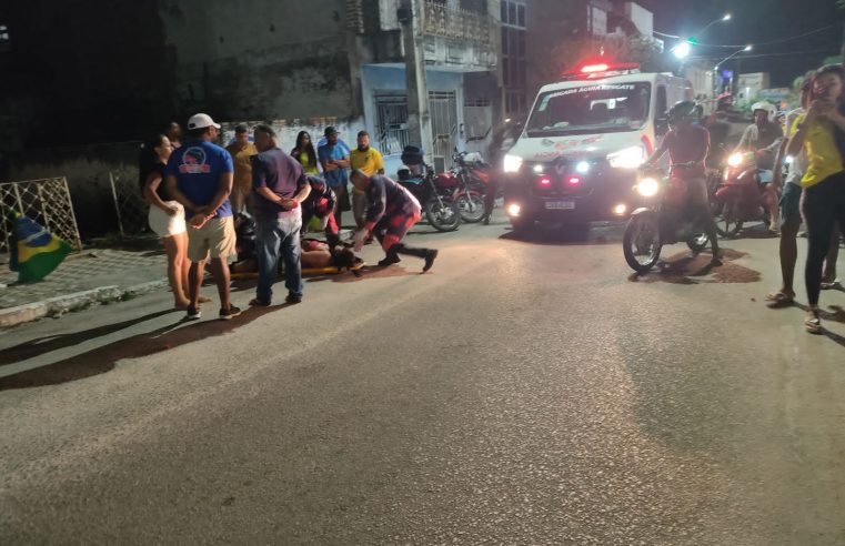 Mulher sofre grave traumatismo craniano após ser agredida com capacete durante confusão em Conceição do Coité; vítima será transferida e caso é o segundo registro de agressão na noite deste sábado