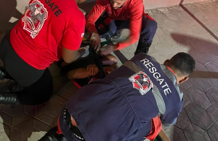 Colisão entre motos deixa homem ferido em Conceição do Coité