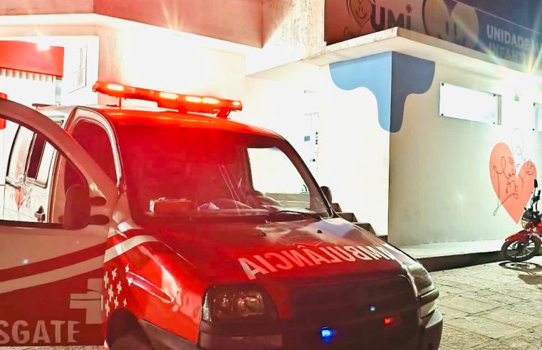 Segundo acidente de moto! Gestante fica ferida após cair da garupa de moto em Conceição do Coité