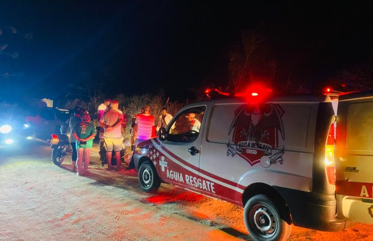 Homem fica ferido após sofrer acidente de moto na estrada que liga Coité ao distrito de Aroeira