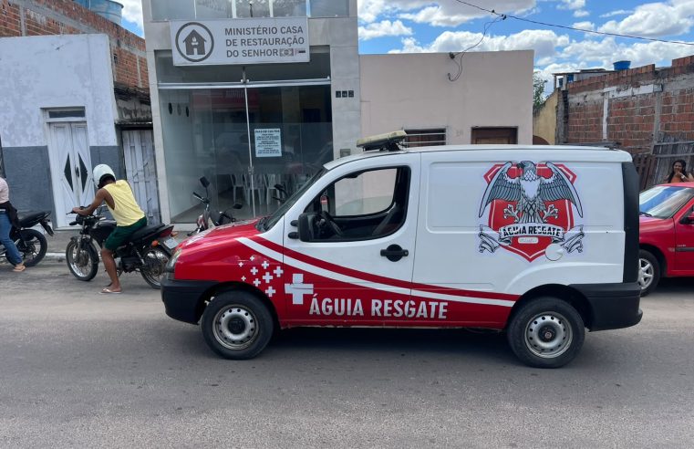 Goleiro da Seleção Coiteense fica ferido após colisão entre moto e carro em Conceição do Coité